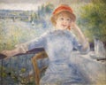 Pierre Renoir Painting, Travel, Paris Royalty Free Stock Photo