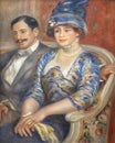 Pierre Renoir Painting, Travel, Paris Royalty Free Stock Photo