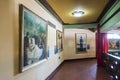 Oil painting exhibition on second floor of Sun Yatsen Memorial Hall