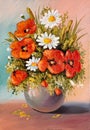 Oil Painting - still life, a bouquet of flowers