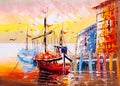 Oil Painting - Venice, Italy