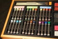 Oil pastels - rainbow of creativity