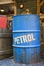 Oil petroleum barrel drum Royalty Free Stock Photo