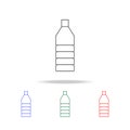 oil plastic bottle line icon. Elements in multi colored icons for mobile concept and web apps. Icons for website design and develo Royalty Free Stock Photo