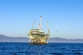 Oil Platform in the Pacific Ocean