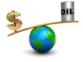 Oil price Royalty Free Stock Photo