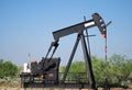 Oil Pump in an Desert Oil Field in Texas