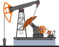 Oil Pump Icon. Vector illustration.