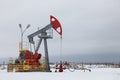 Oil pump in winter