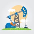 Oil pumps. Oil industry equipment