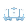 Oil Railway Tank Icon