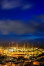 Oil Refineries Royalty Free Stock Photo