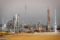 Oil Refinery Royalty Free Stock Photo