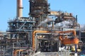 Oil refinery Royalty Free Stock Photo