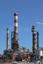 Oil refinery Royalty Free Stock Photo