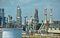 Oil Refinery Royalty Free Stock Photo