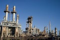 Oil Refinery 2 Royalty Free Stock Photo