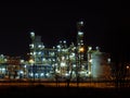 Oil refinery Royalty Free Stock Photo