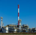 Oil refinery Royalty Free Stock Photo