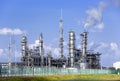 Oil Refinery Royalty Free Stock Photo