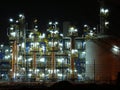 Oil refinery Royalty Free Stock Photo