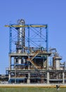 Oil refinery Royalty Free Stock Photo