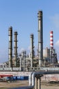 Oil refinery Royalty Free Stock Photo