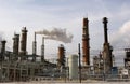Oil refinery Royalty Free Stock Photo
