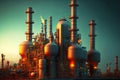 oil refinery chemical industry plant