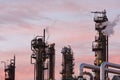 Oil Refinery Royalty Free Stock Photo