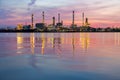 Oil refinery Royalty Free Stock Photo