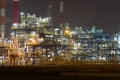 Oil refinery Royalty Free Stock Photo