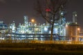 Oil refinery Royalty Free Stock Photo