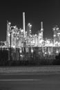 Oil refinery heavy industry