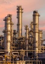 Oil refinery industrial petroleum process plant