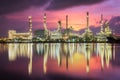 Oil refinery industry Royalty Free Stock Photo