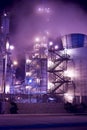 Oil refinery Mist stairs