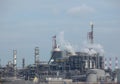 Oil refinery plant Royalty Free Stock Photo