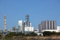 Oil refinery plant Royalty Free Stock Photo