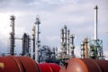 Oil refinery plant