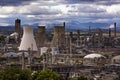 Oil refinery in the UK Royalty Free Stock Photo