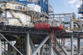 Oil rig Royalty Free Stock Photo