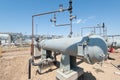 Oil separator and gas pipelines