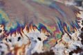 Oil Slick Royalty Free Stock Photo