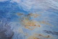 Oil slick Royalty Free Stock Photo