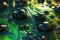 oil spill water biomimicry micro abstract ultra-realistic generative AI