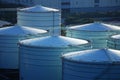 Oil tank Royalty Free Stock Photo