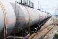 Oil tank truck train