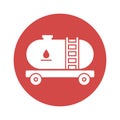 Oil tank Vector Icon which can easily modify or edit Royalty Free Stock Photo