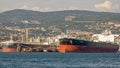 Oil Tanker Trieste Royalty Free Stock Photo
